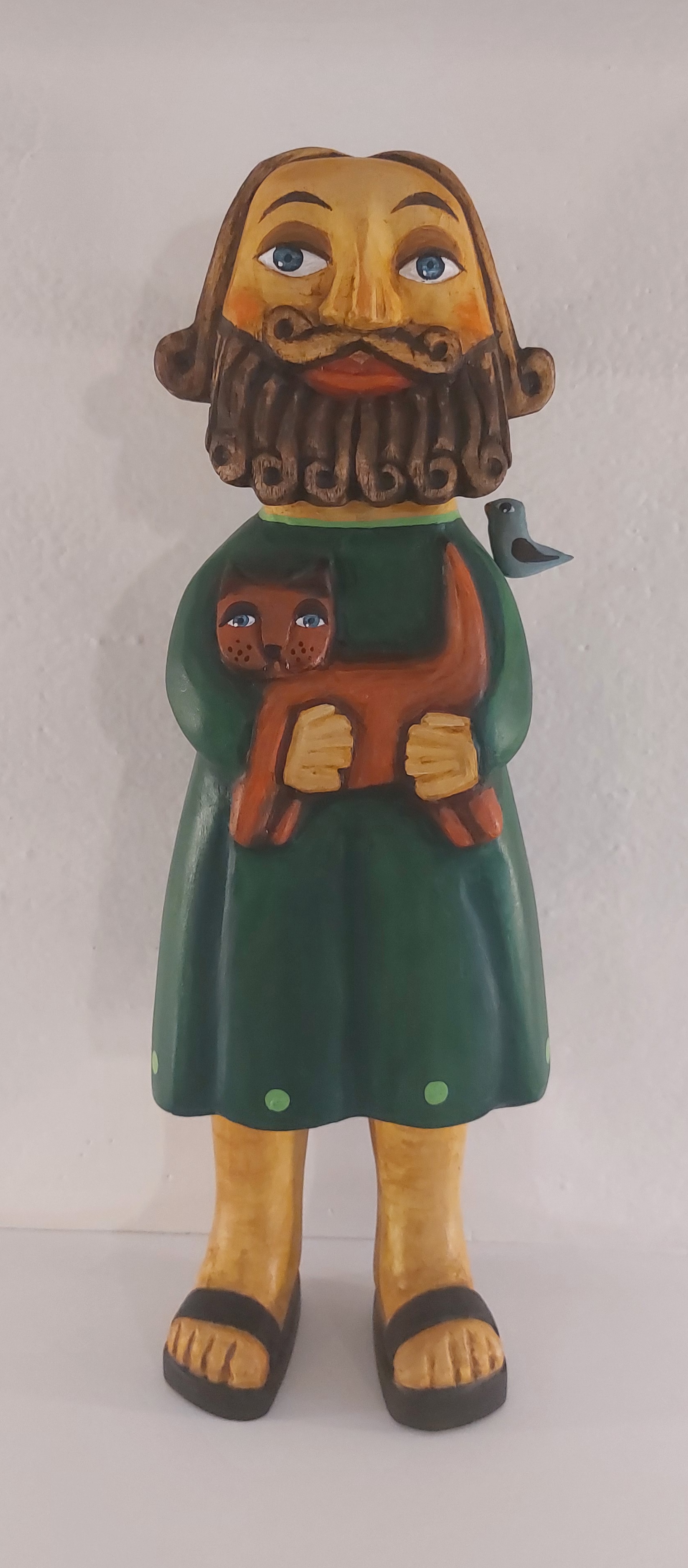 Štolba Tomáš: Muž s kocourkem (a ptáčkem)