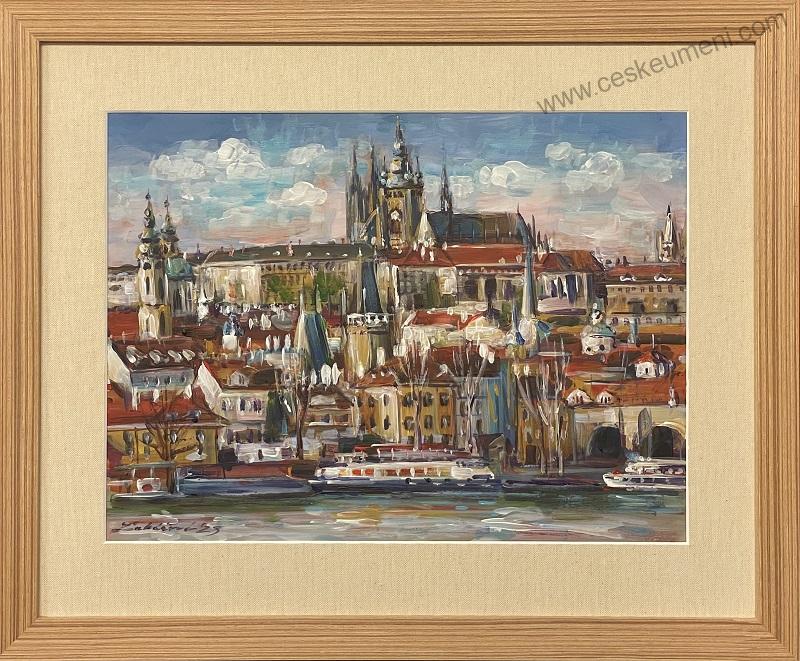 Lukáčová Zuzana: Praha s loďkou
