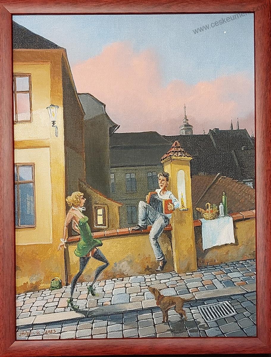 Vidlák Jiří: Tanec za svitu Večernice
