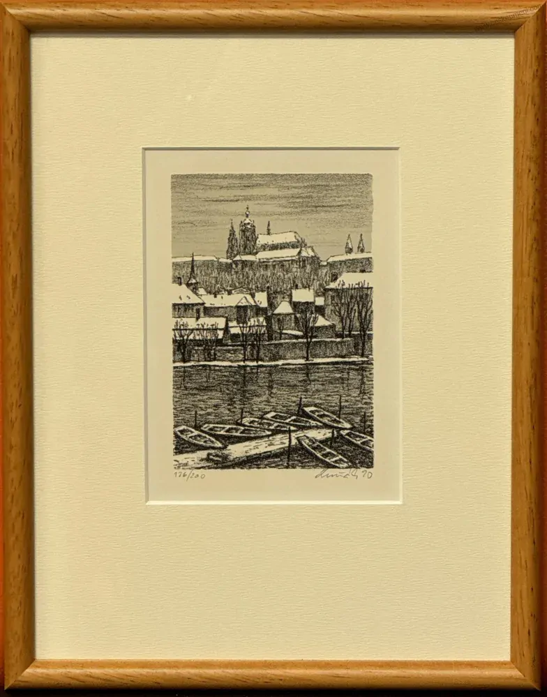 Luňák Hynek: Praha od Vltavy