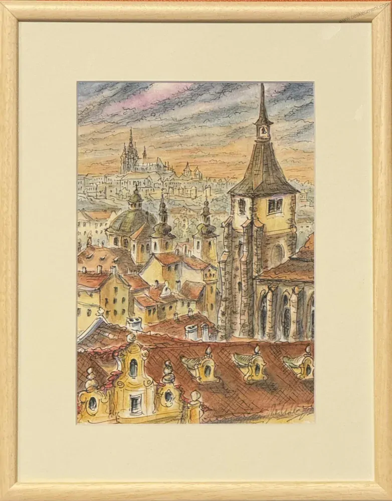 Pollák Rudolf: Praha - od kostela Sv. Jiří