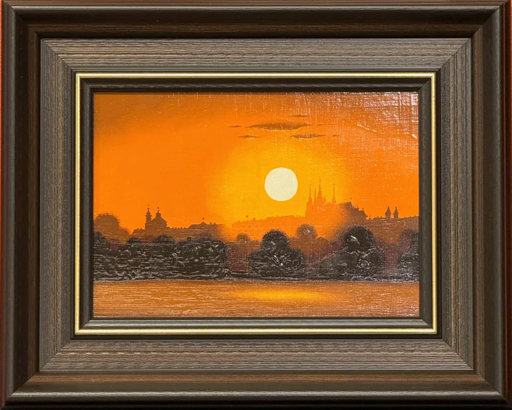 Jiro Sidonius: Praha - oranžová