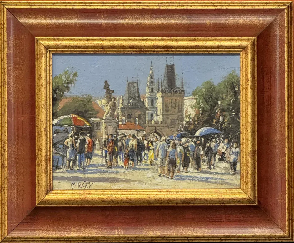 Mirčev Petr: Praha - Z Karlova mostu