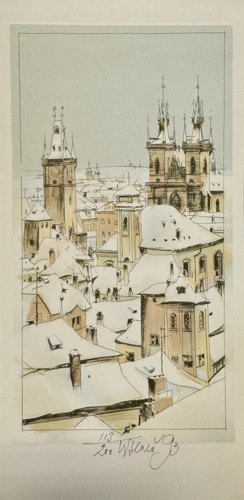 Beneš Karel: Pražské věže II.