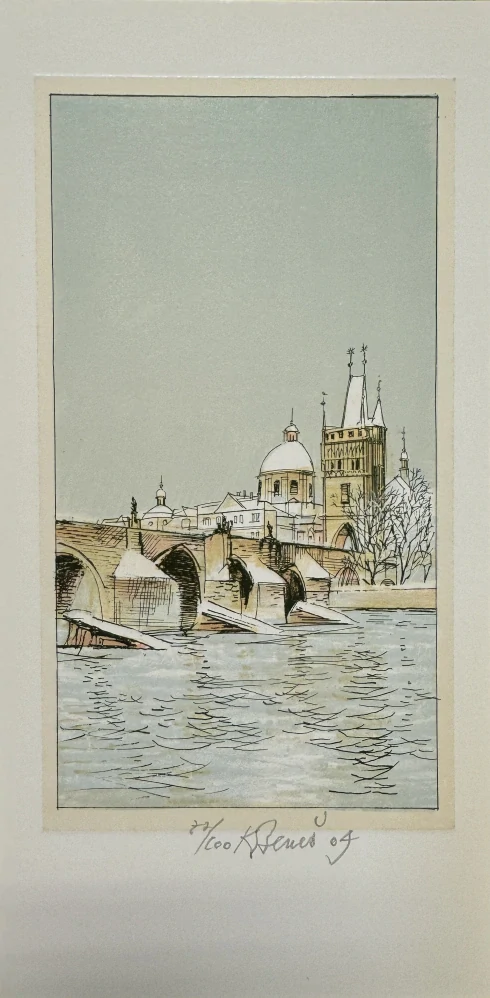 Beneš Karel: Praha - Na Vltavě