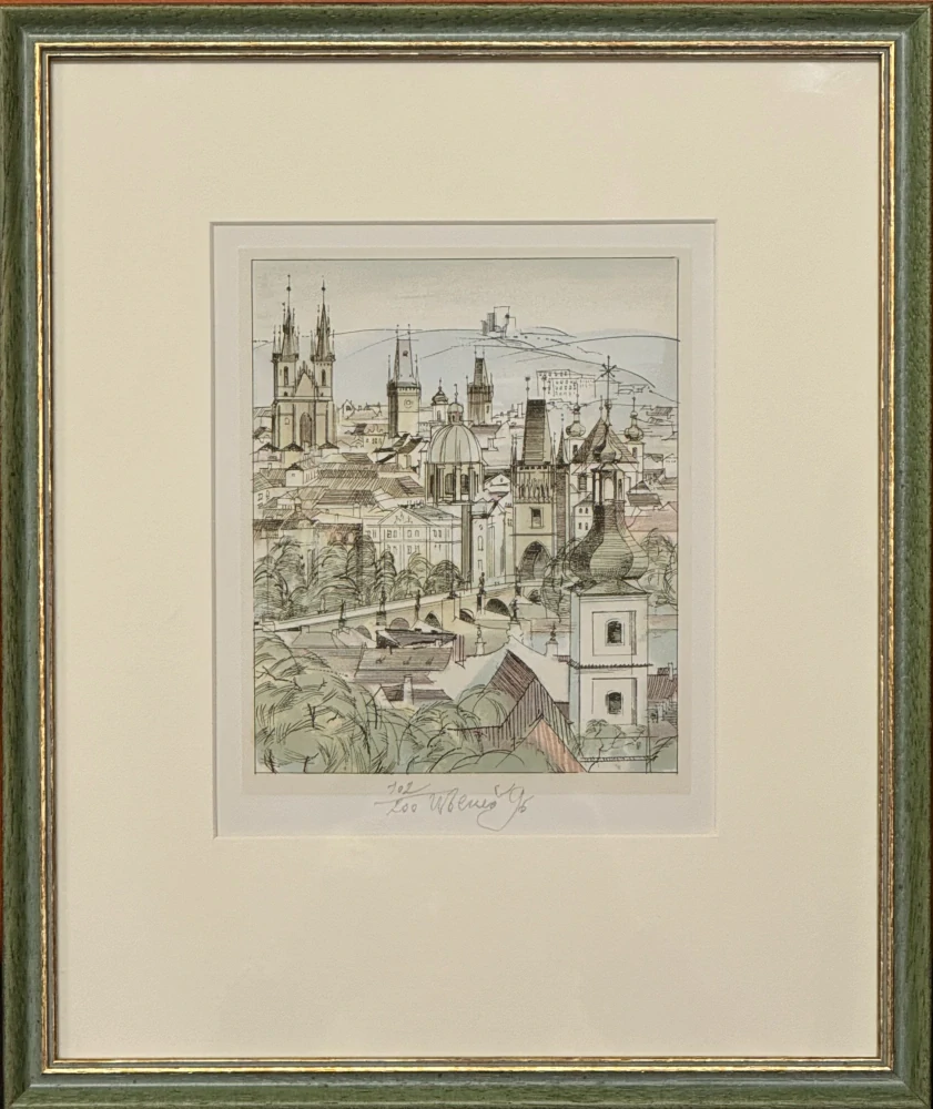 Beneš Karel: Praha - Staroměstská věž