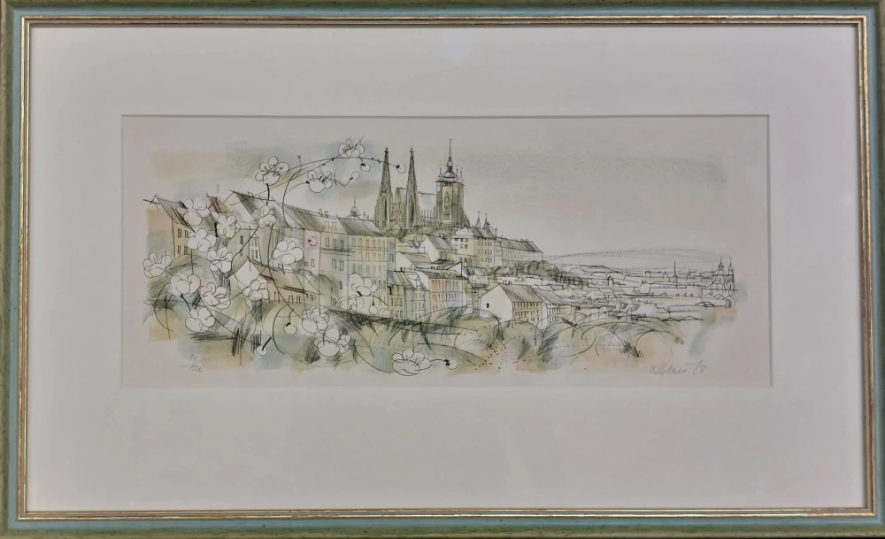 Beneš Karel: Praha - Pražský hrad se sv.Vítem