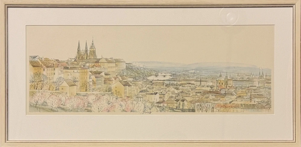 Beneš Karel: Panorama Prahy