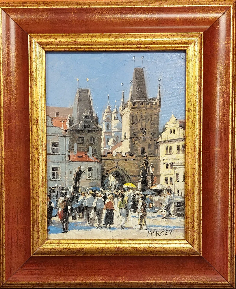 Mirčev Petr: Praha - Na Karlově mostě