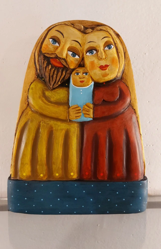 Štolba Tomáš: Betlém reliéfní