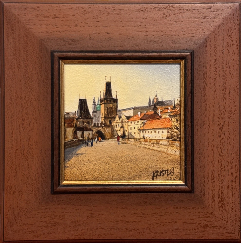 Kristen Jiří: Praha - Z Karlova mostu
