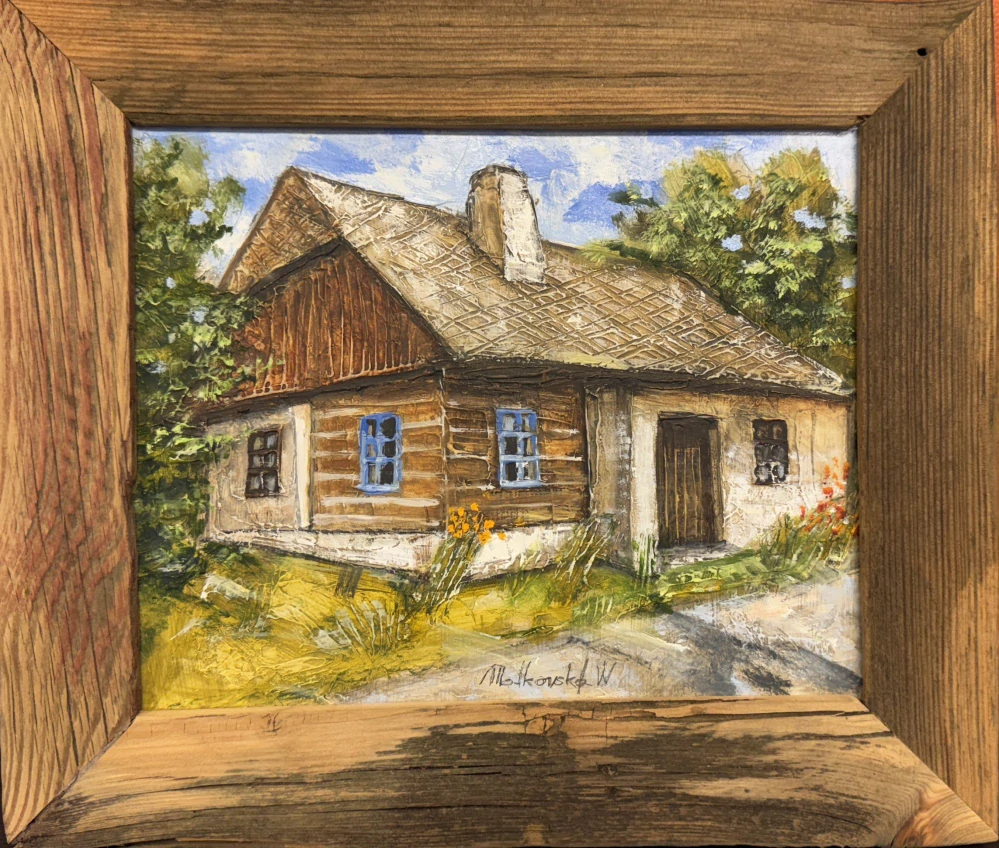 Malkovská Wernerová Eva: Chaloupka - modré okenice