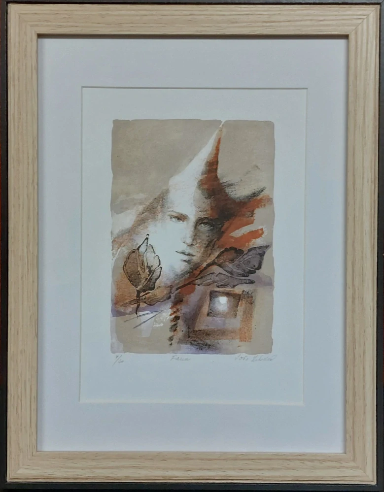 Lebedová Soňa: Faun (černý rám.)