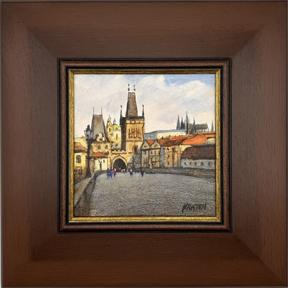 Kristen Jiří: Praha - Z Karlova mostu