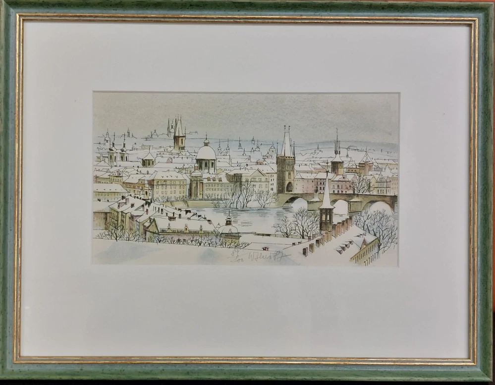 Beneš Karel: Praha - Karlův most