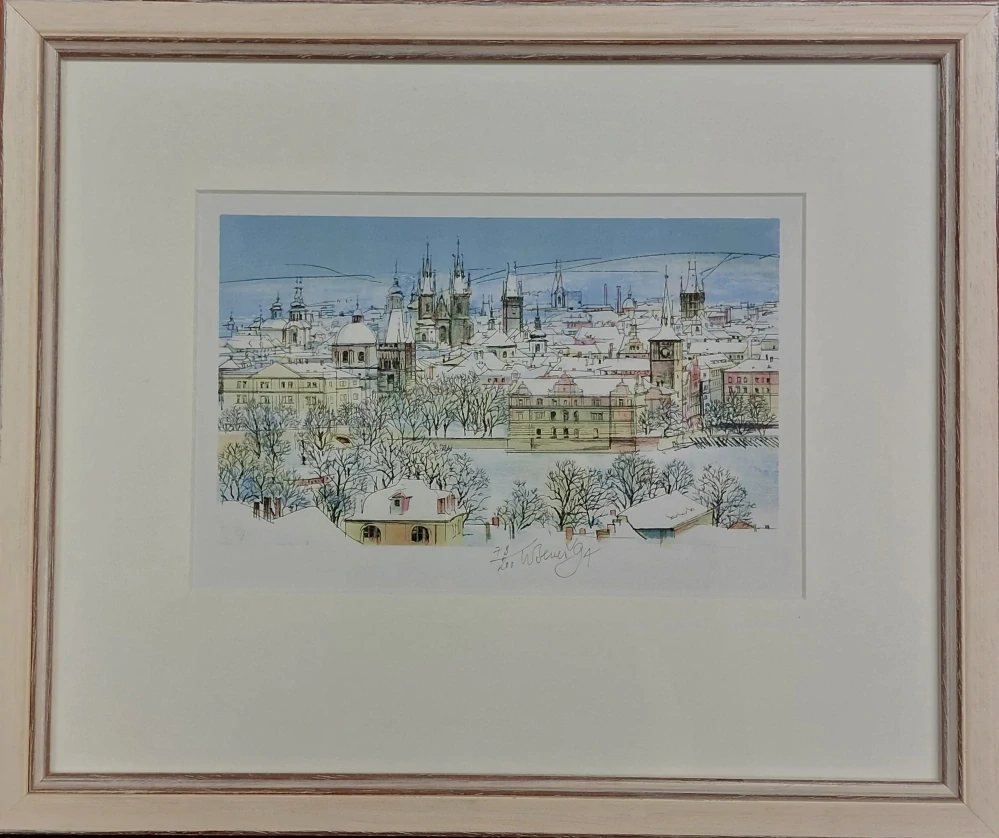 Beneš Karel: Zimní Praha