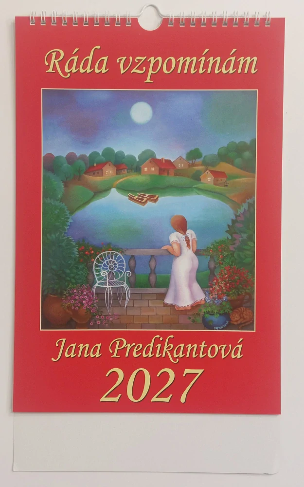Predikantová Jana: Kalendář 2027 - Ráda vzpomínám