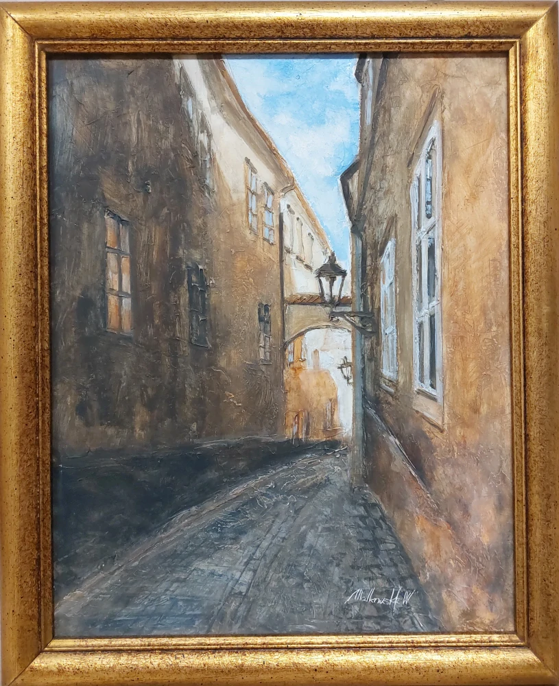 Malkovská Wernerová Eva: Praha - Thunovská ulička