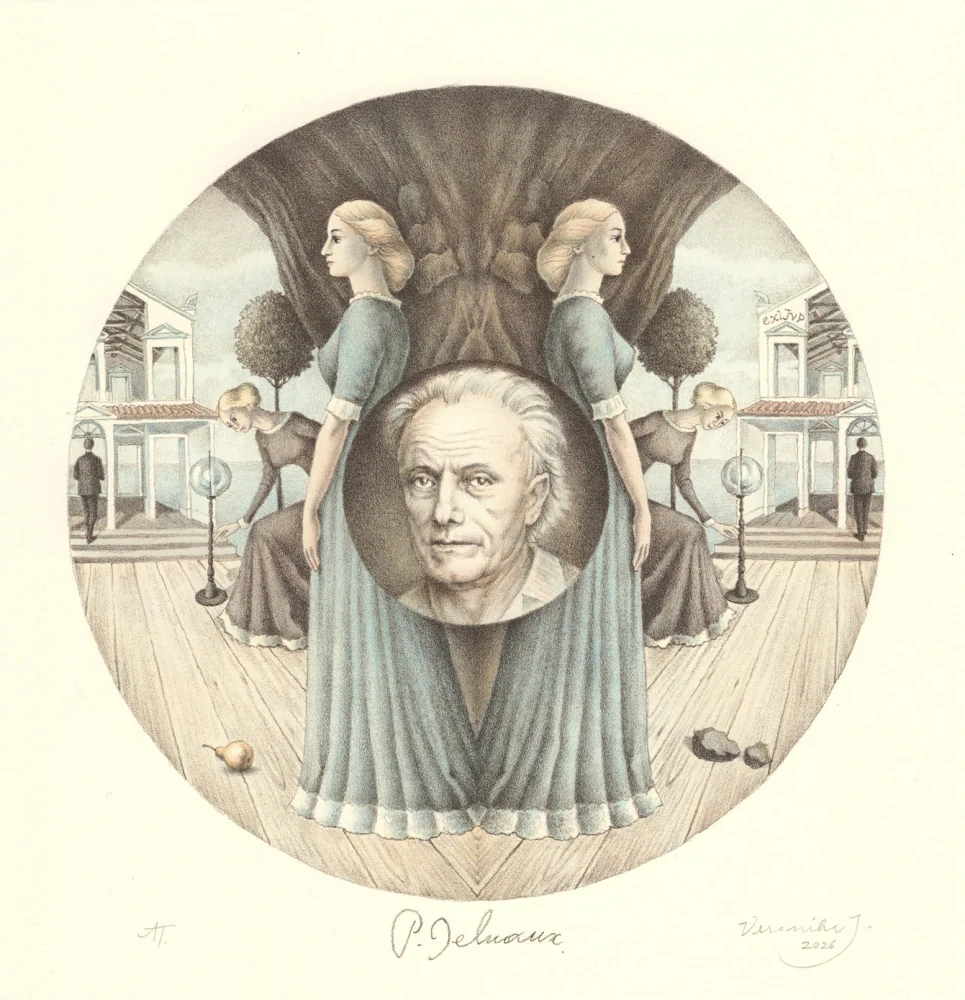 Jelenová Veronika: Slavní mistři - P. Delvaux