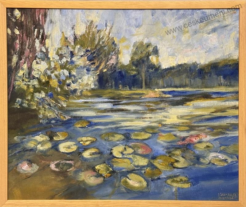 Veverková Šárka: Soutok (Labe s Jizerou)