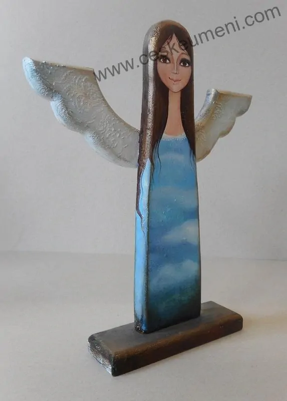 Honsová Zuzana: Andělka v modré