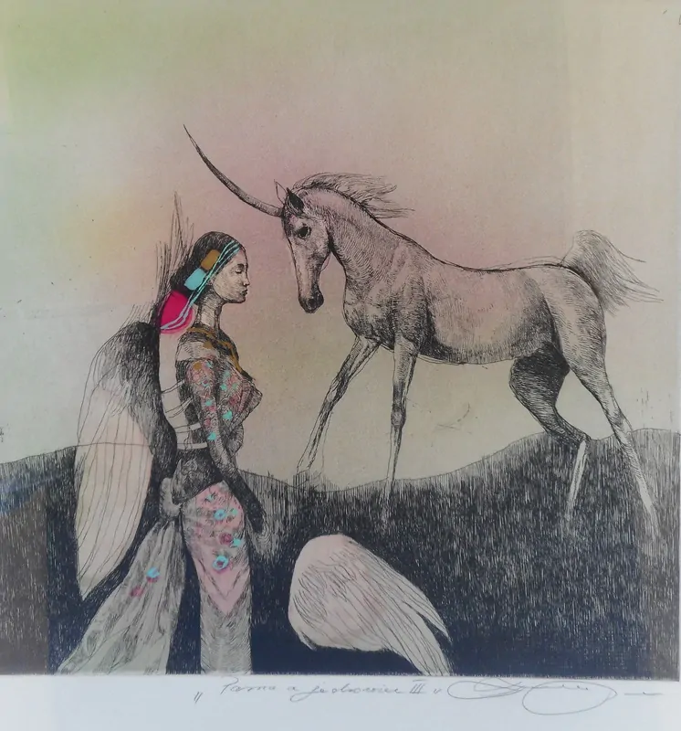 Vavrová Katarína: Panna a jednorožec III.