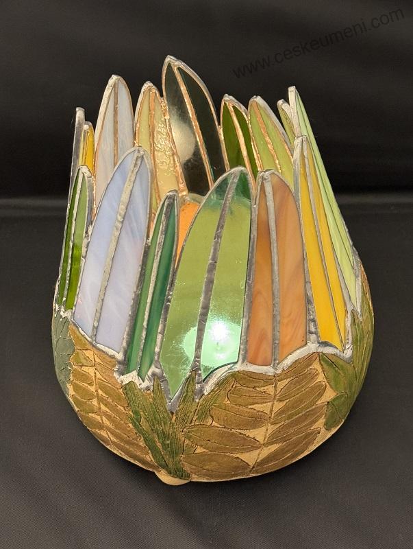 Heřmanová Jana: Lístkový svícen - Traviny