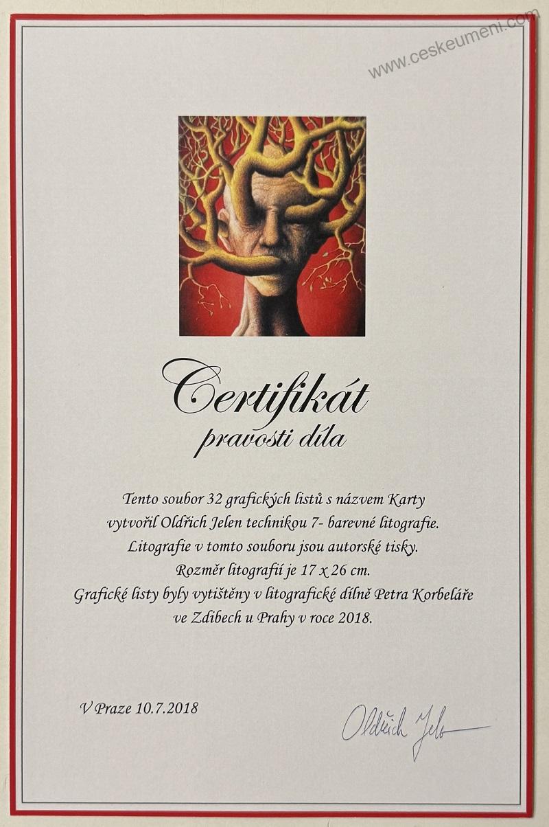 Jelen Oldřich: Soubor karet