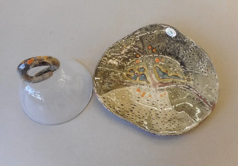 Strunová Gebrt Květuše: Talířek s poklopem - máslenka