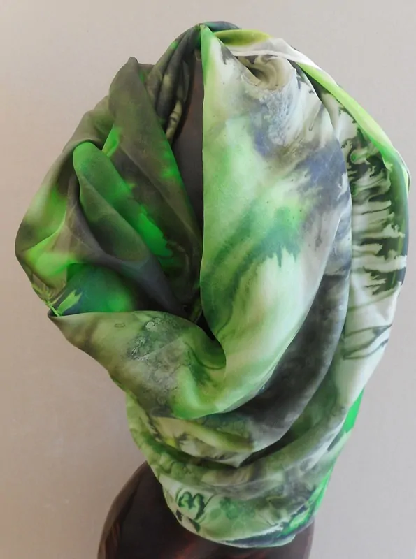 Havrdová Olga: Hedvábný šátek velký III.