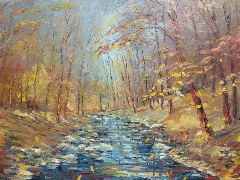 Kabeláč Pavel: Podzimní potok