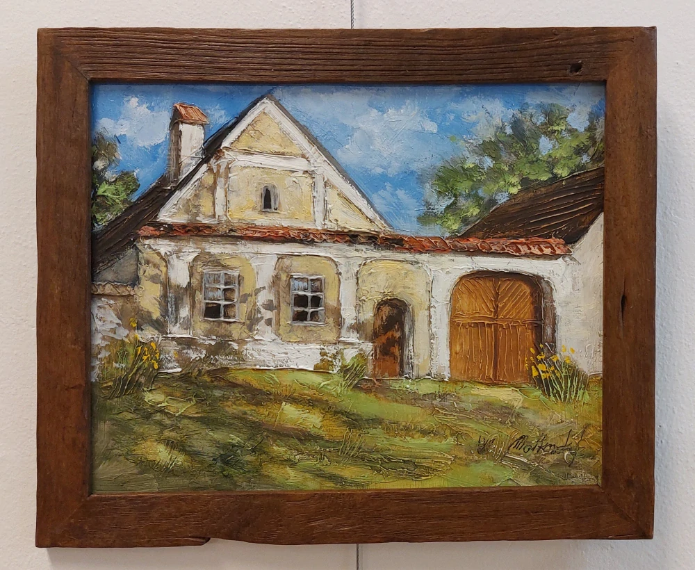 Malkovská Wernerová Eva: Chaloupka - modré okenice
