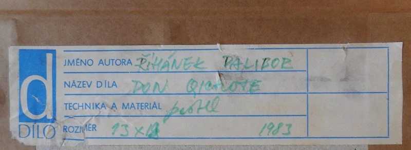 Říhánek Dalibor. Don Quichotte