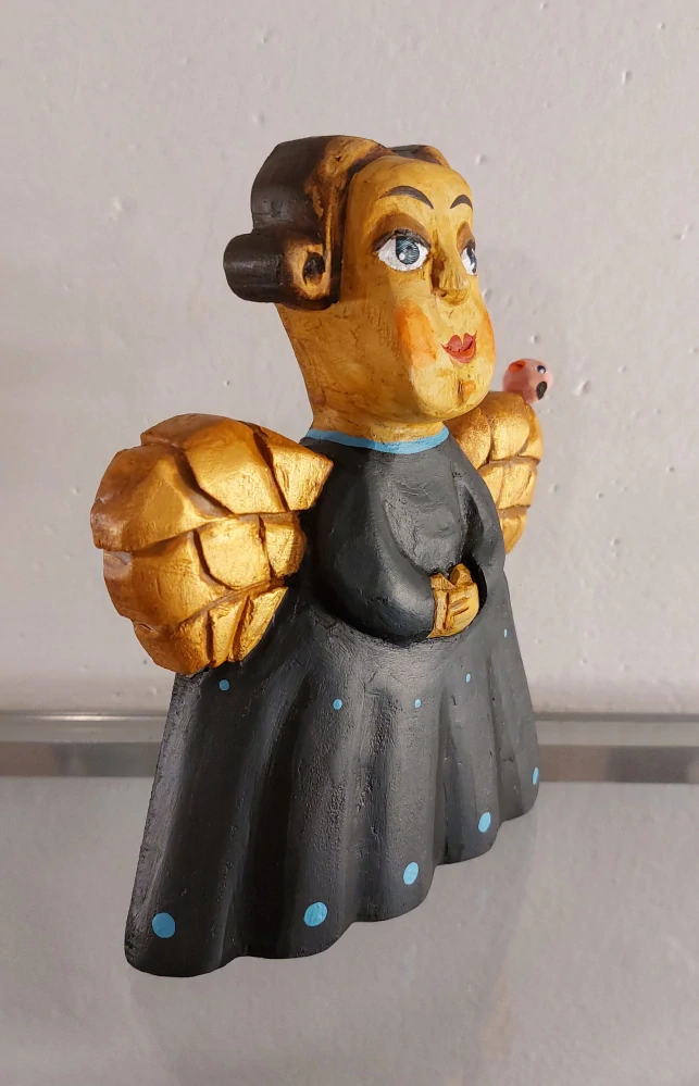 Štolba Tomáš: Andělíček reliéfní - modré šatičky