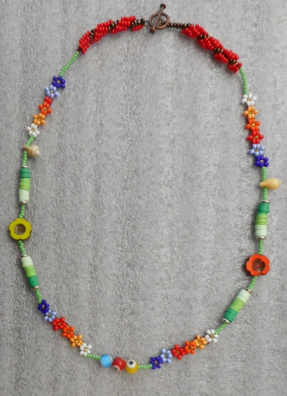 Bubílková Zuzana: Náhrdelník barevný kombinovaný