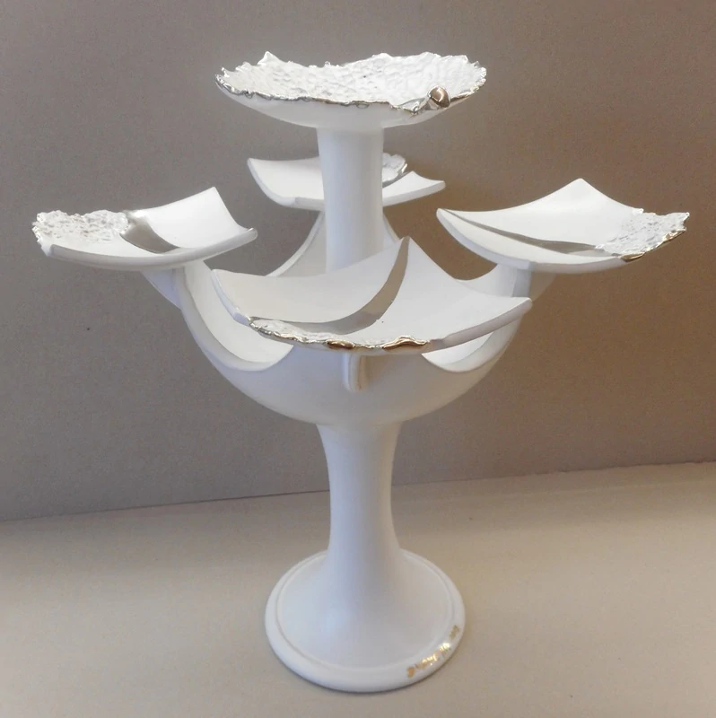 Dudycha Jiří: Večerní květ -  svícen pětiramenný