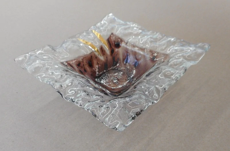 Kaufman Robert: TERRA - skleněná miska s krajkou 