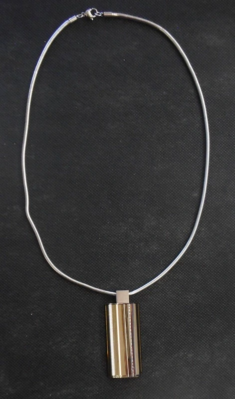 Kaufman Robert: Náhrdelník broušený (kouřová šeď)              