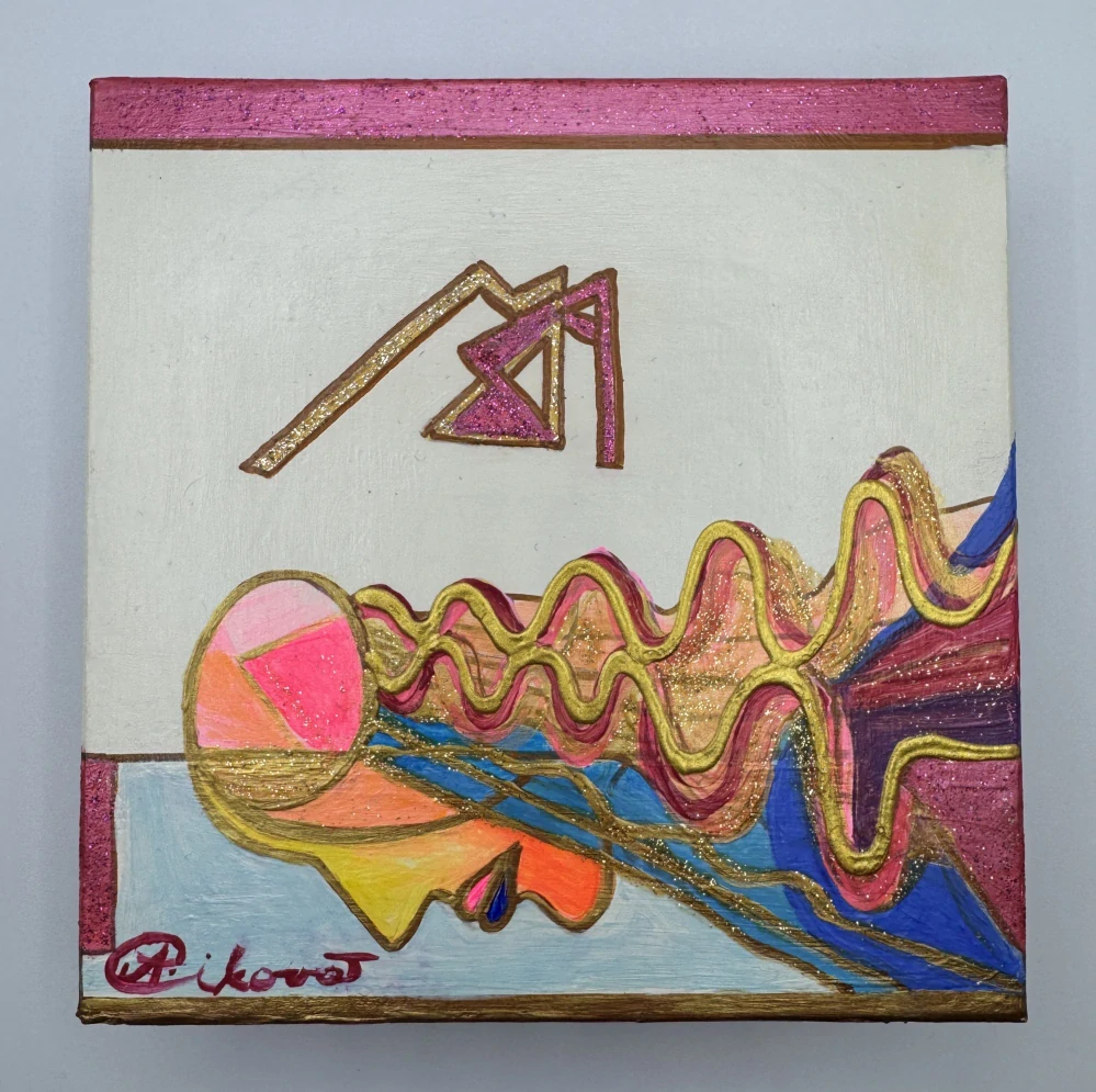 Ciková Alena: Pánská sada (pink)