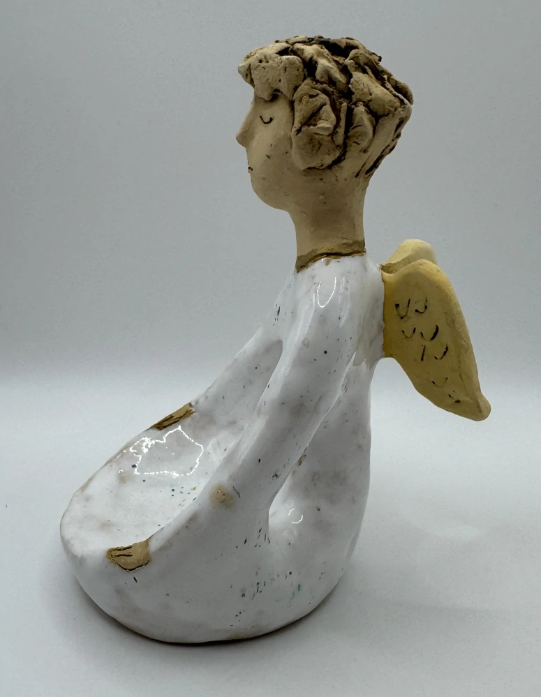 Alferiová Alena: Andílek svícen bílý