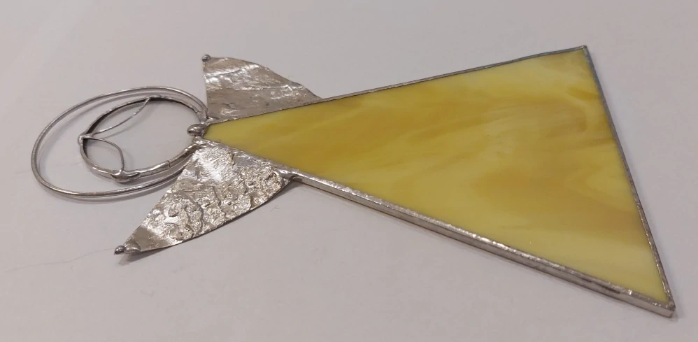 Studenský Jiří: Anděl závěsný XI. větší (žlutý) 