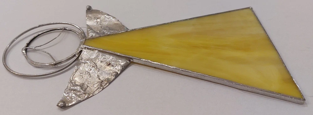 Studenský Jiří: Anděl závěsný XIV. větší (žlutý) 