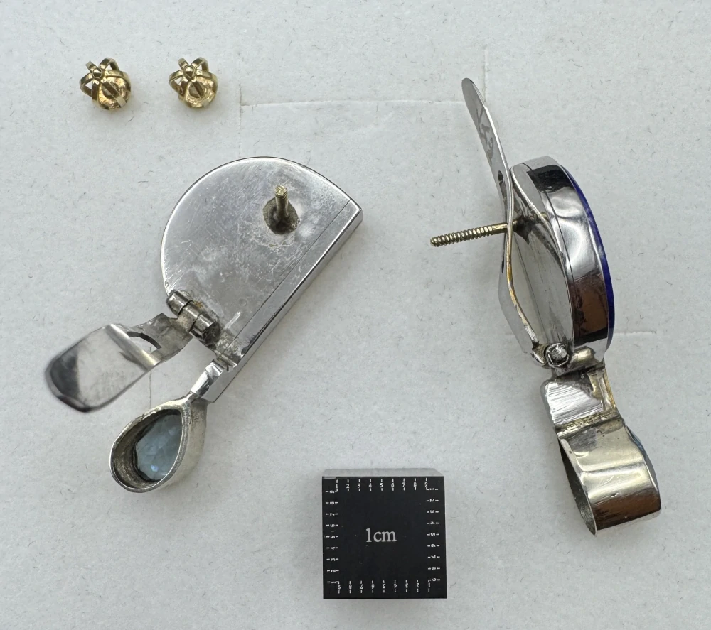 Votipka Karel: Náušnice - Lapis lazuli