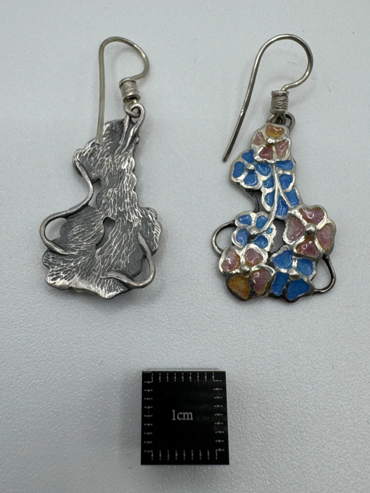 Mašková Zuzana: Náušnice - Kytičky