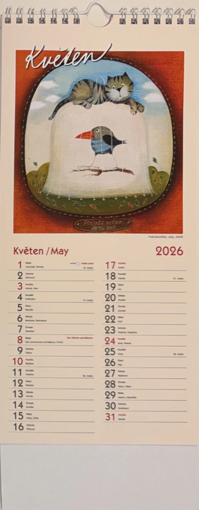 Münsterová Hana: Kalendář 2026
