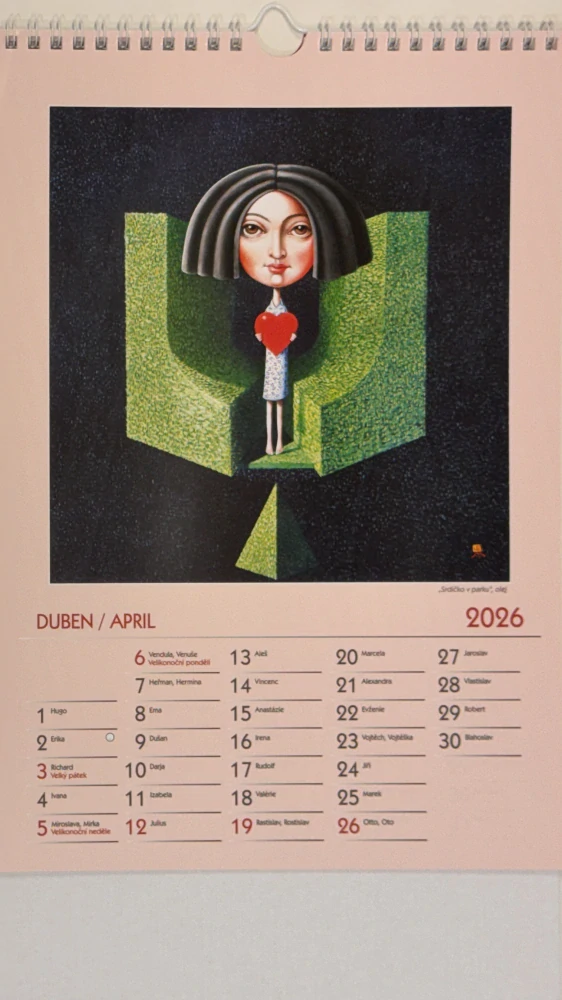 Váp Jiří: Kalendář 2026