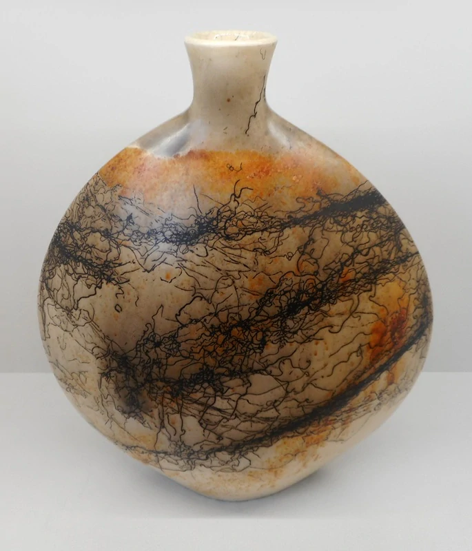 Plíhal Michal: Váza velká placatá s hrdlem