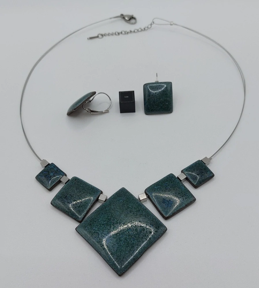 Komárková Lea: Set (modrozelený)
