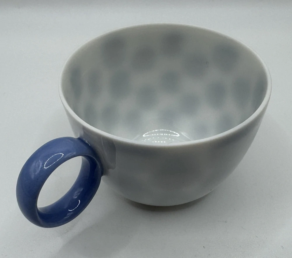 Linhartová Radka: Šálek piccolo puntíky modré