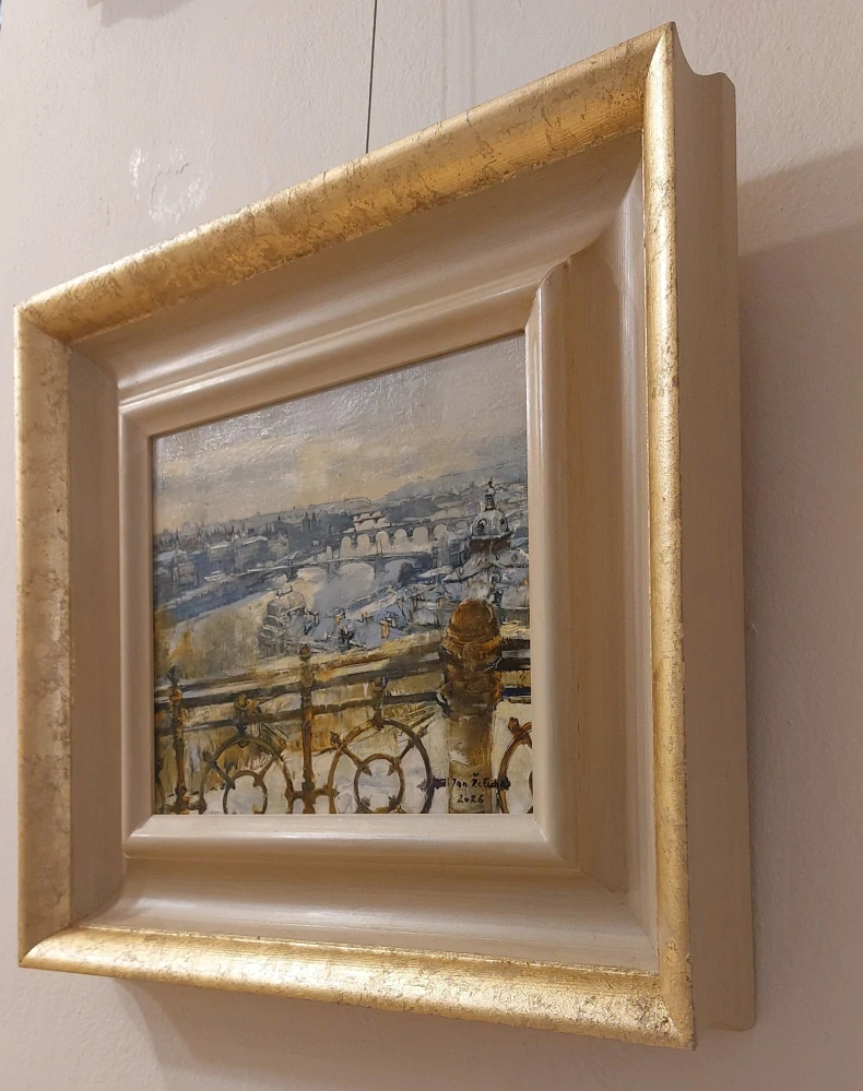 Řeřicha Jan: Praha - Z vyhlídky Hanavského pavilonu